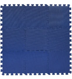 Legetæpper Og Legegulve*BabyDan Legegulv - 90x90 cm - Blå
