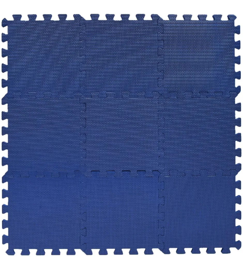 Legetæpper Og Legegulve*BabyDan Legegulv - 90x90 cm - Blå