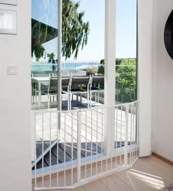 Børn BabyDan Sikkerhedsgitter - Flex M - 90-146 cm - Hvid