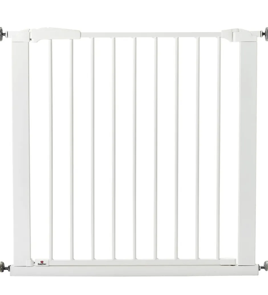 Børnegitre*BabyDan Sikkerhedsgitter - Perfect Close - 77,3-83,5 cm - Hvid