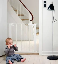 Børn BabyDan Sikkerhedsgitter Premier m. 2 Forlængere - 86-93,3 cm -