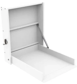 Pusleborde*BabyDan Vægophængt Puslebord - 58x75x75 cm - Hvid