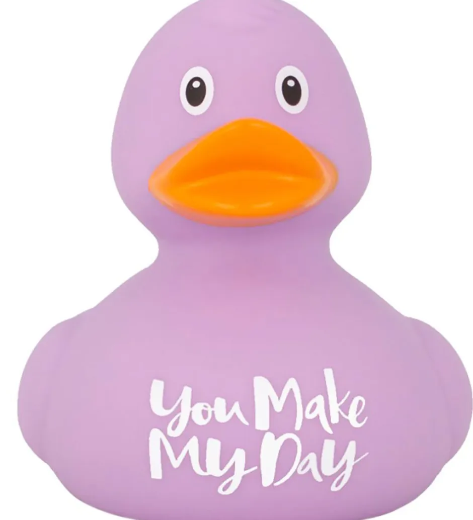 Badelegetøj*Badeand - You Make My Day - Lilla