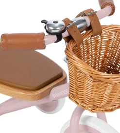 Løbecykler*Banwood Trehjulet Cykel - Trike - 3-6 År - Dustypink