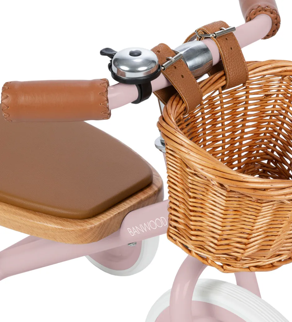 Løbecykler*Banwood Trehjulet Cykel - Trike - 3-6 År - Dustypink