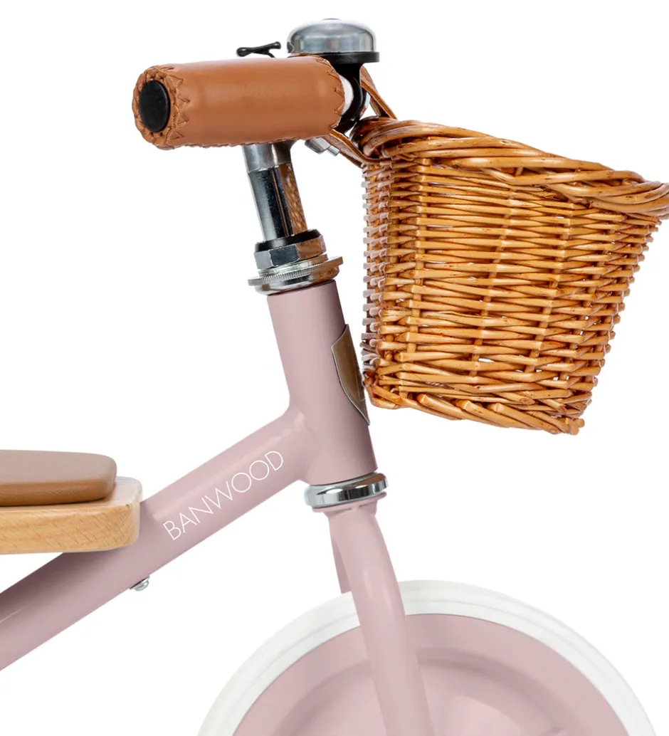 Løbecykler*Banwood Trehjulet Cykel - Trike - 3-6 År - Dustypink
