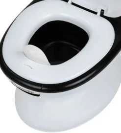 Potter Og Toilethjælp*Bebeconfort Toilet - Mini - Hvid/Sort m. Panda