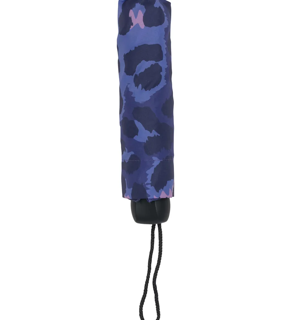 Paraplyer*Beckmann Paraply - Cheeta - Dark Blue