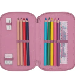 Beckmann Penalhus m. Indhold - Pink