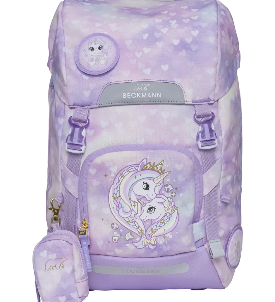 Skoletasker*Beckmann Skoletaske - Classic Maxi - Unicorn Princess