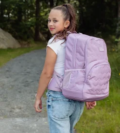 Skoletasker*Beckmann Skoletaske - Sport Junior - Padded Hearts - Pink