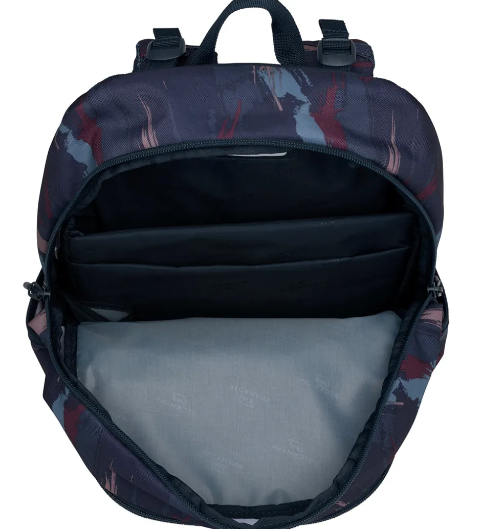 Skoletasker*Beckmann Skoletaske - Sport Junior - Blue Brush