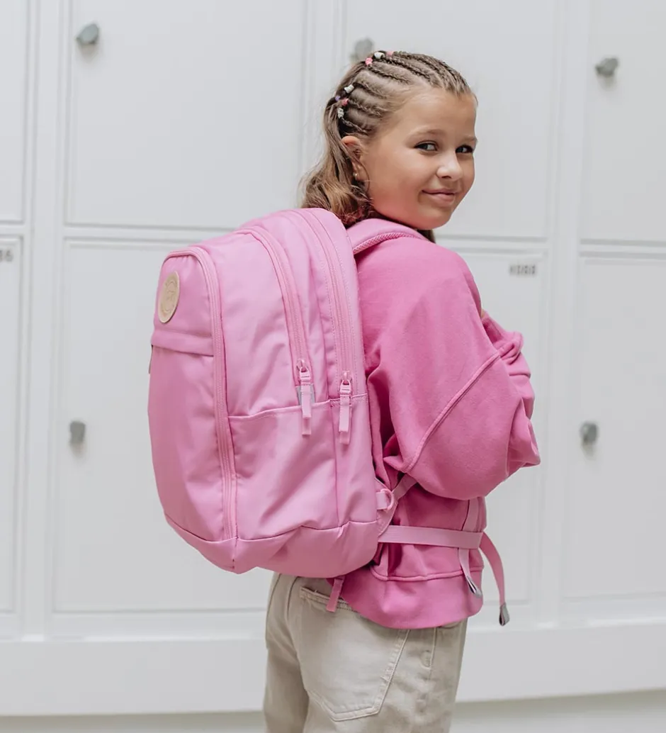 Skoletasker*Beckmann Skoletaske - Urban Midi - Pink