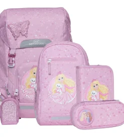 Skoletasker*Beckmann Skoletaskesæt - Classic Maxi - Rosie - Pink
