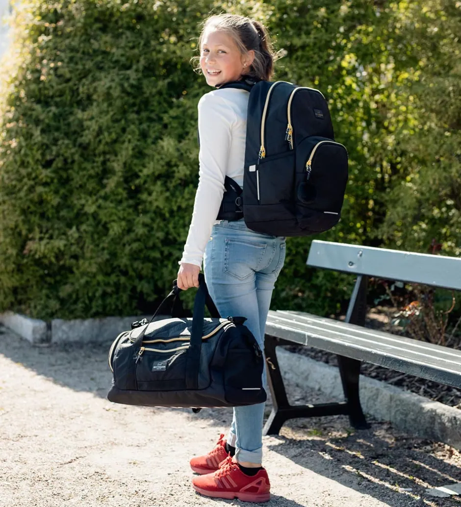 Sportstasker*Beckmann Sportstaske - Sort/Guld