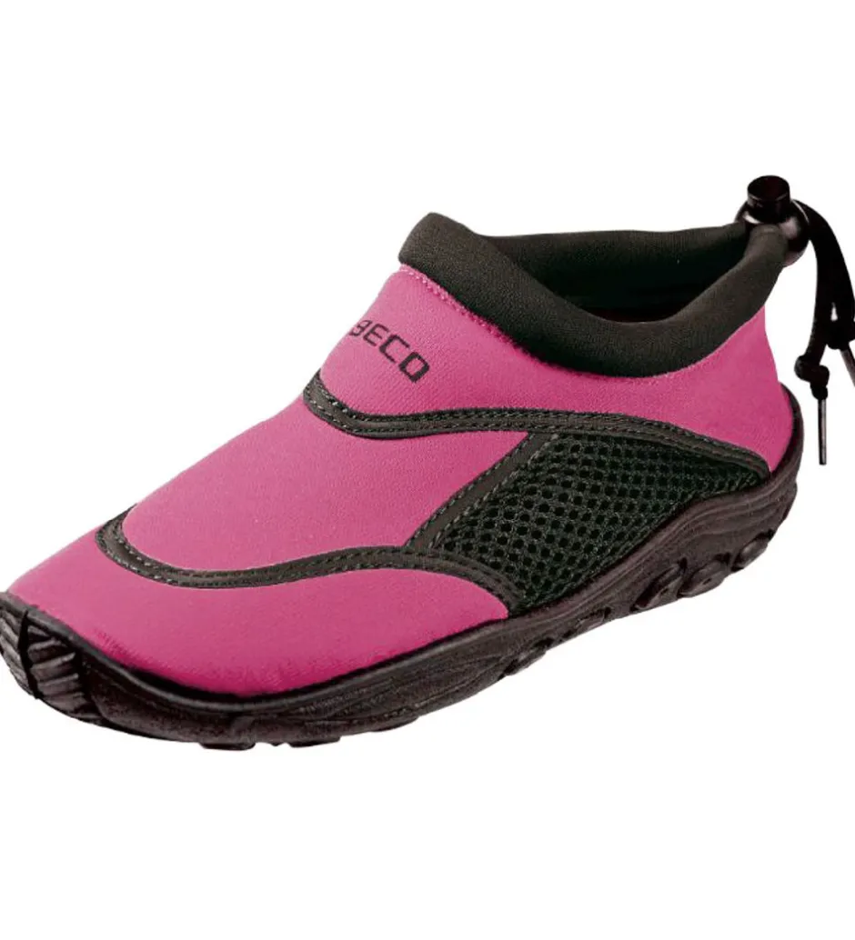 Badesko*BECO Badesko - Pink/Sort