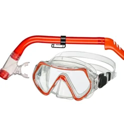 Svømmebriller|Dykkermasker*BECO Snorkelsæt - Ancona 4+ - Rød