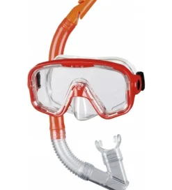 Svømmebriller|Dykkermasker*BECO Snorkelsæt - Bahia 12+ - Rød