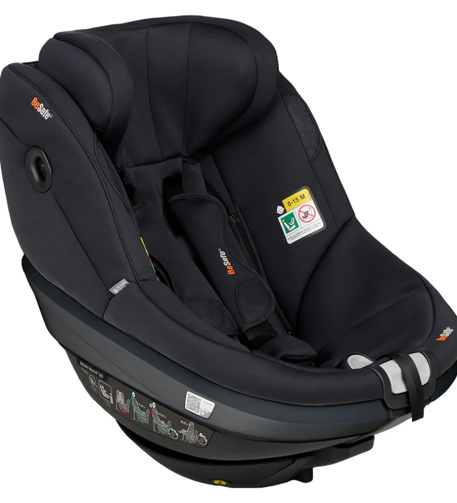 Autostole*BeSafe Autostol - Beyond 2 360 - Black SoftBreeze