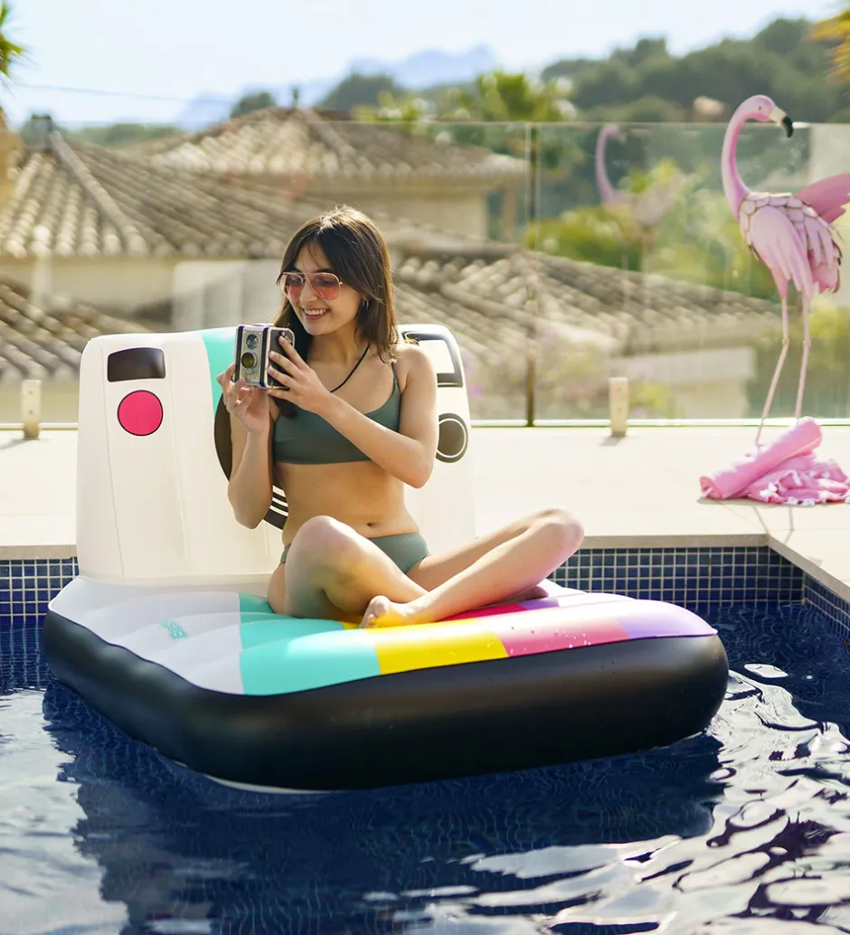 Strandlegetøj|Badedyr*Bestway Flyder - 127x102cm - Pose N' Float