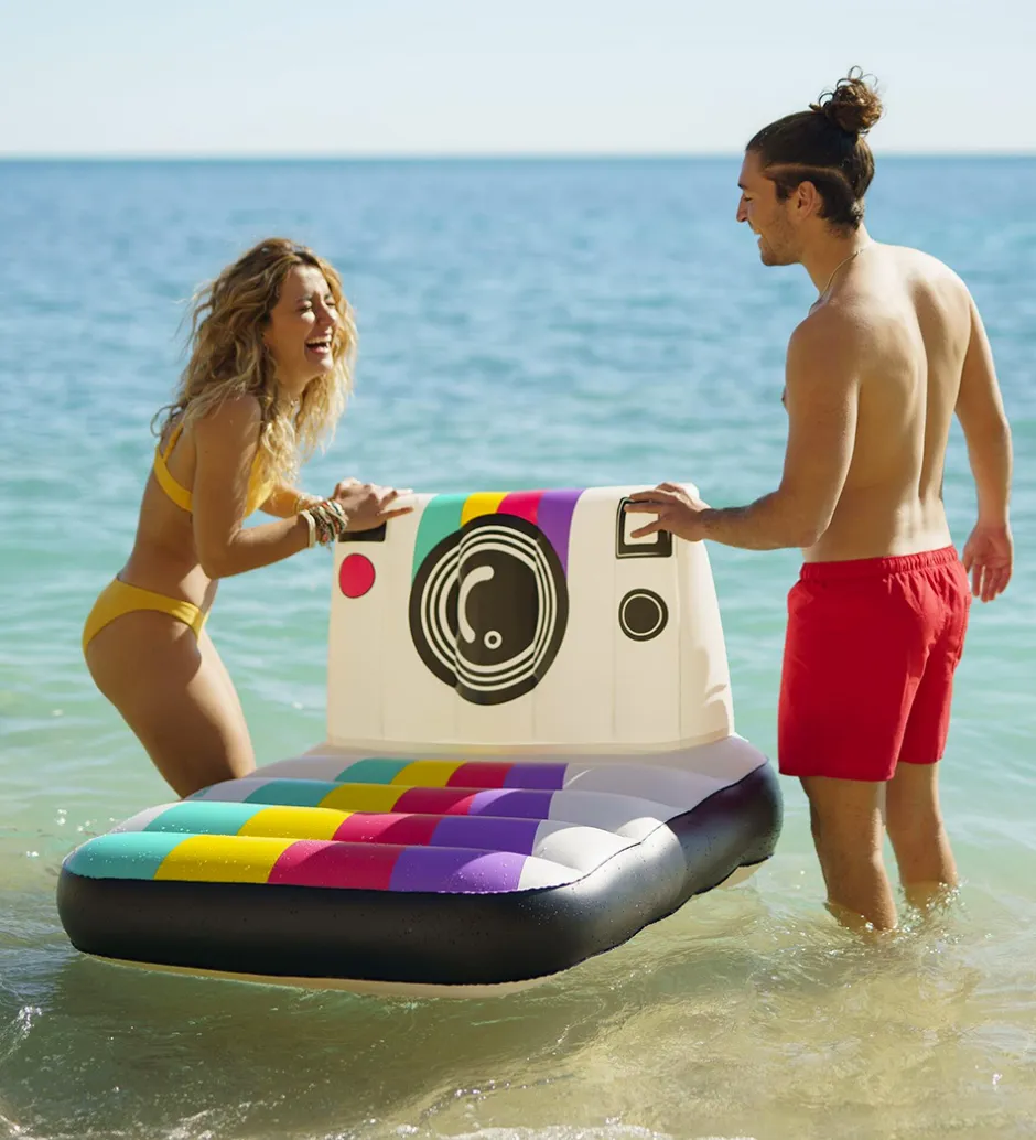 Strandlegetøj|Badedyr*Bestway Flyder - 127x102cm - Pose N' Float
