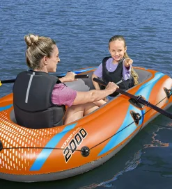 Vandleg*Bestway Gummibåd - 196 x 106 cm - Kondor Elite 2000