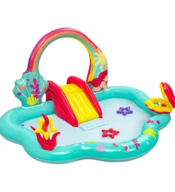 Vandleg|Badebassin*Bestway Legebassin - 221x193x117 cm - Disney - Den Lille Havfrue