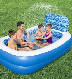 Vandleg|Badebassin*Bestway Sprinklerbassin - 229x152x96cm - Waterfall Oasis
