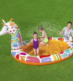 Bestway Sprinklerbassin - 266x157cm - Groovy Giraffe Sprayer