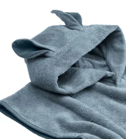 Babyhåndklæde- Og Poncho|Håndklæder*BIBS Badeponcho - 60x55 cm - Kangaroo - Petrol