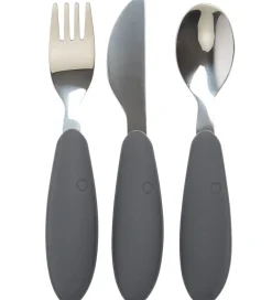 Børn BIBS Børnebestik - 3-Pak - Iron