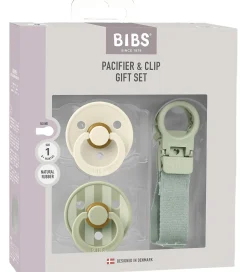 Sutter*BIBS Colour Gavesæt - Sutter/Suttesnor - Str. 1 - Sage