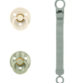 Sutter*BIBS Colour Gavesæt - Sutter/Suttesnor - Str. 1 - Sage