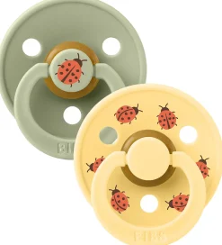 Sutter*BIBS Colour Sutter - Str. 3 - 2-pak - Rund - Sage Mix