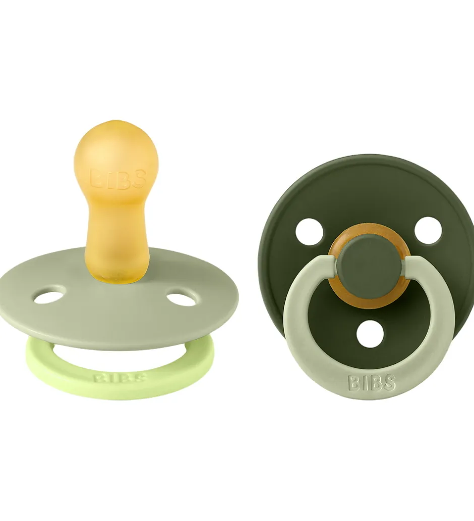 Sutter*BIBS Colour Sutter - Str. 2 - 2-pak - Rund - Sage Hunter Green