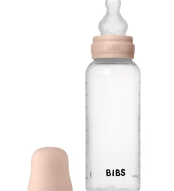 Sutteflasker|Amning*BIBS Sutteflaske - 270 ml - PP/Silikone - Blush