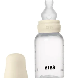 BIBS Sutteflaske - 150 ml - PP/Silikone - Ivory