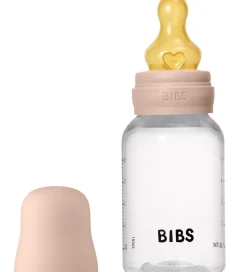 Sutteflasker|Amning*BIBS Sutteflaske - 150 ml - PP/Naturgummi - Blush