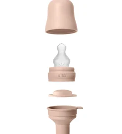 BIBS Sutteflaske - 150 ml - PP/Silikone - Blush