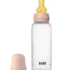 Sutteflasker|Amning*BIBS Sutteflaske - 270 ml - PP/Naturgummi - Blush
