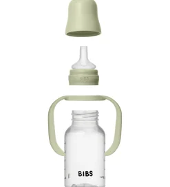 BIBS Sutteflaske m. Håndtag - 150 ml - Sage
