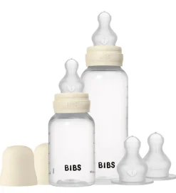 Sutteflasker|Amning*BIBS Sutteflaskesæt - Grow and Flow - Silikone - 150 ml/270 ml