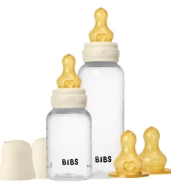 Sutteflasker|Amning*BIBS Sutteflaskesæt - Grow and Flow - Naturgummi - 150 ml/270 ml