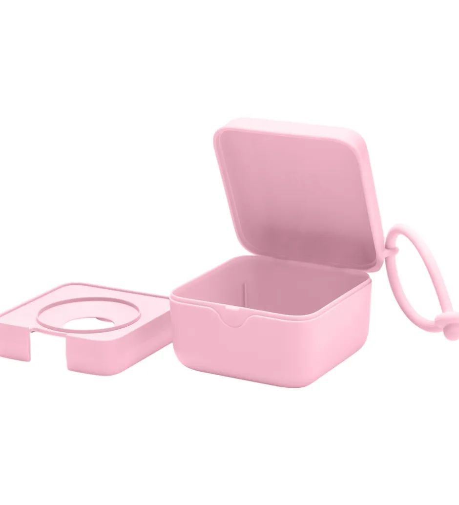 Bokse Og Kasser|Opbevaring*BIBS X Liberty Sutteboks - 7x7 cm - Baby Pink