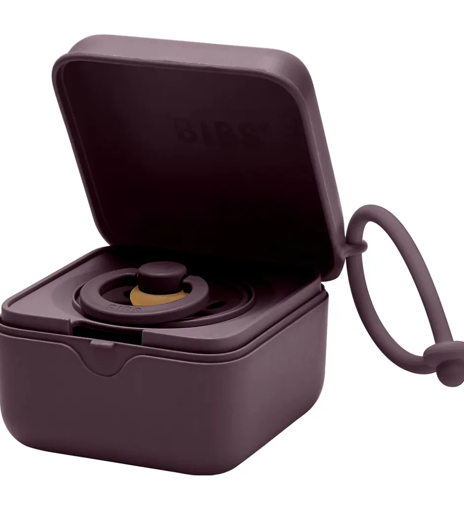 Bokse Og Kasser|Opbevaring*BIBS X Liberty Sutteboks - 7x7 cm - Plum