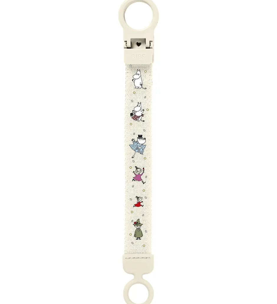 BIBS x Moomins Suttesnor - Loop Clip - Ivory