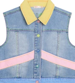 Børn Billieblush Denimvest - Double Stone