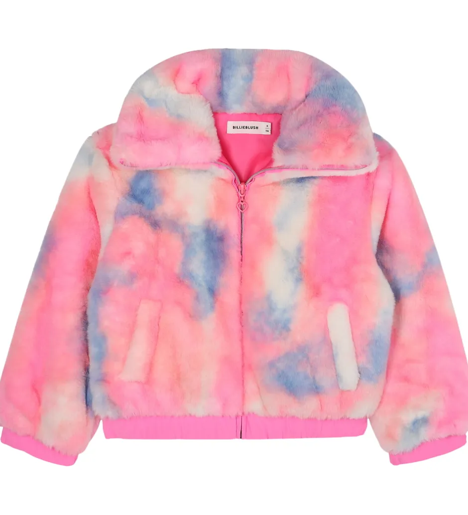 Overgangsjakker*Billieblush Jakke - Imiteret Pels - Pink
