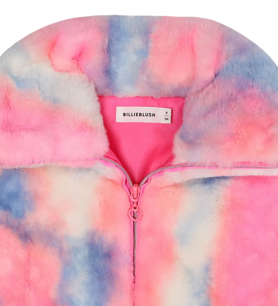Overgangsjakker*Billieblush Jakke - Imiteret Pels - Pink