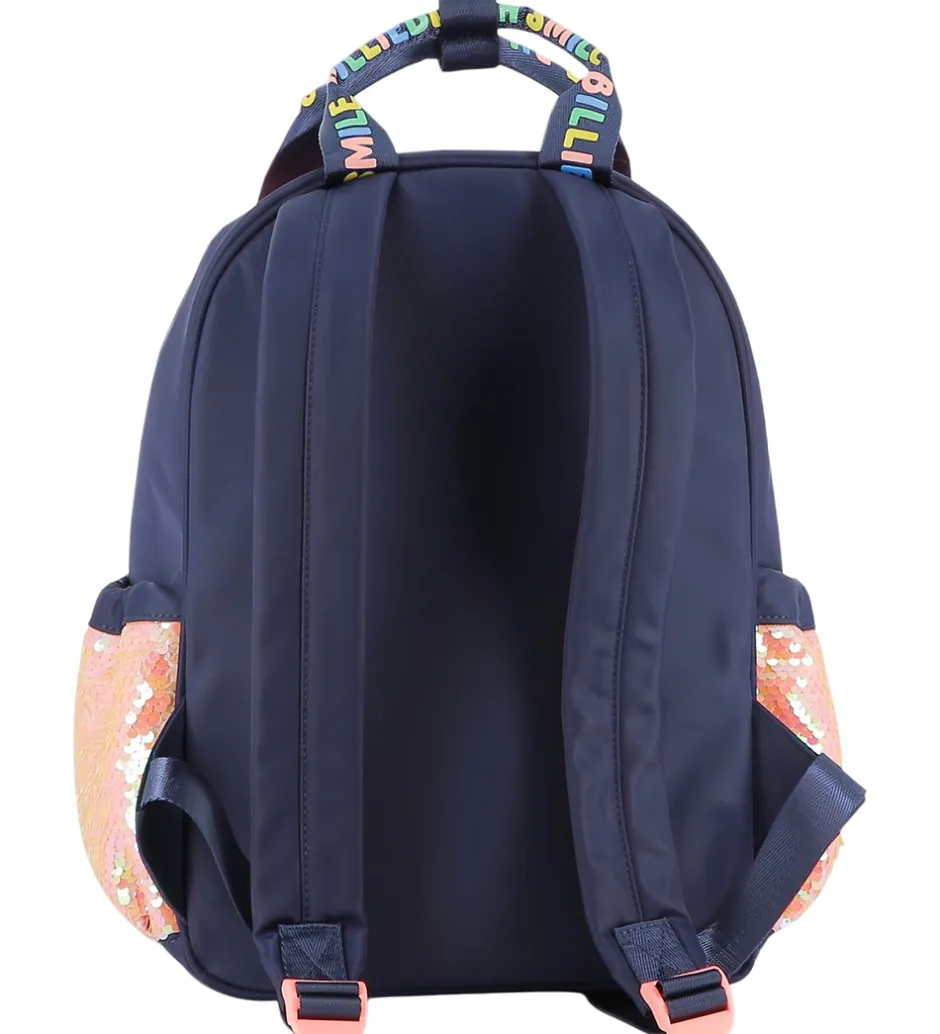 Rygsække*Billieblush Rygsæk - Navy m. Palietter